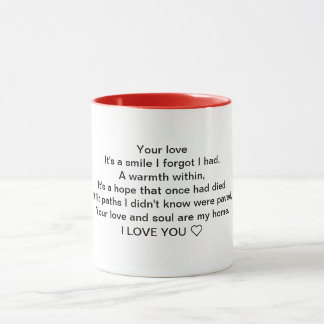 Your Love Is mug