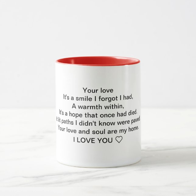 Your Love Is mug (Center)
