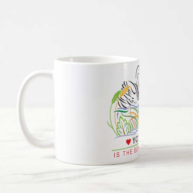 Your Love is The Essence of my Life Classic Mug, 1 Coffee Mug (Left)