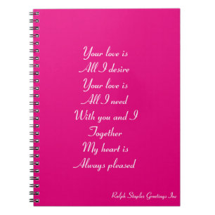 Your love notebook