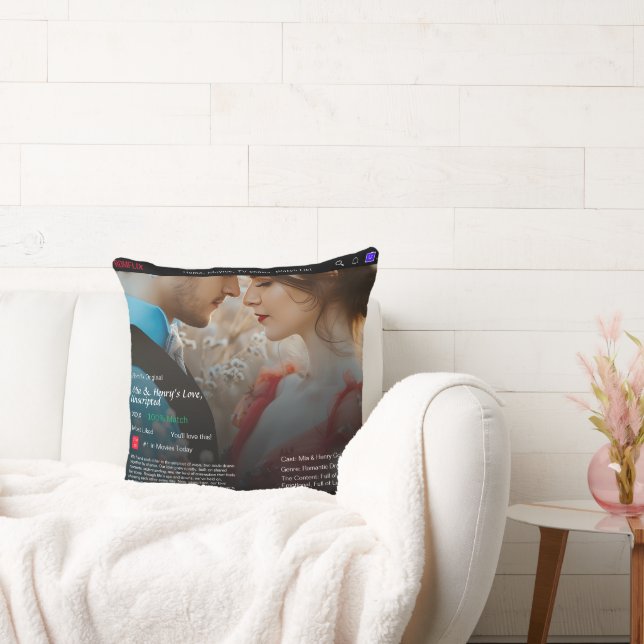 Your Love Story Movie Streaming Cushion (Couch)