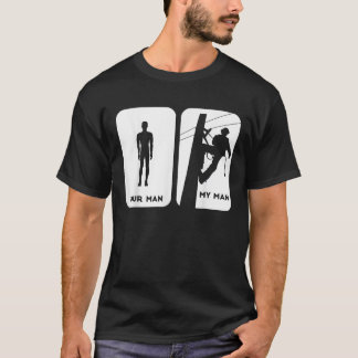 Your Man My Man Lineman Electric Cable Gift  T-Shirt