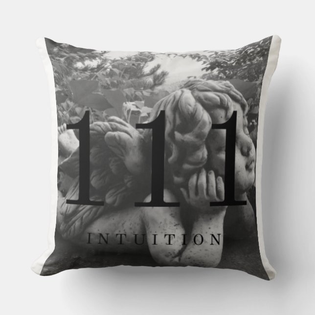 Your manifestation is coming, 111 cushion (Front)