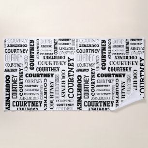 Your (Medium Length) Name is All Over This Beach Towel