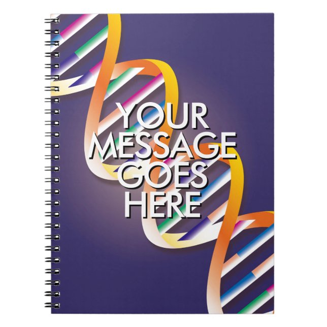 YOUR MESSAGE DNA Science Notebook (Front)