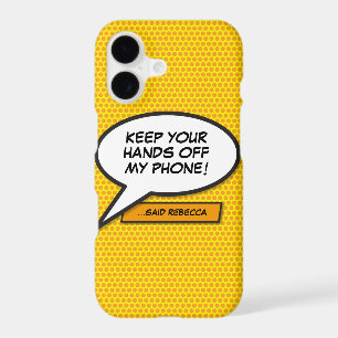 Your Message Speech Bubble Fun Retro Comic Book