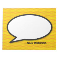 Your Message Speech Bubble Fun Retro Comic Book