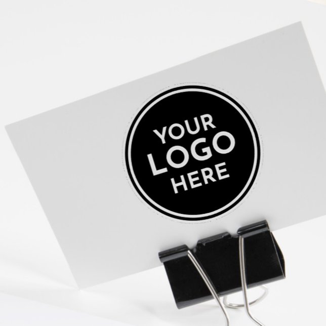 Your Modern Professional Round Custom Logo Self-in Self-inking Stamp (Creator Uploaded)