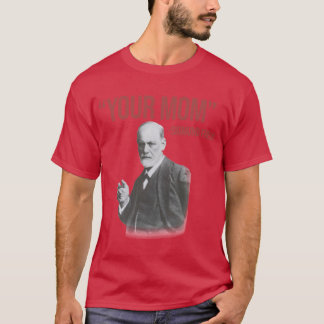 Your Mom Sigmund Freud Red boy T-Shirt