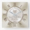 Your Monogram and Personalised Anniversary Clock