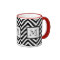 YOUR MONOGRAM, BLACK CHEVRON