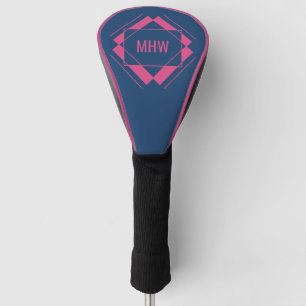 Your Monogram in Geometric Pattern driver cover