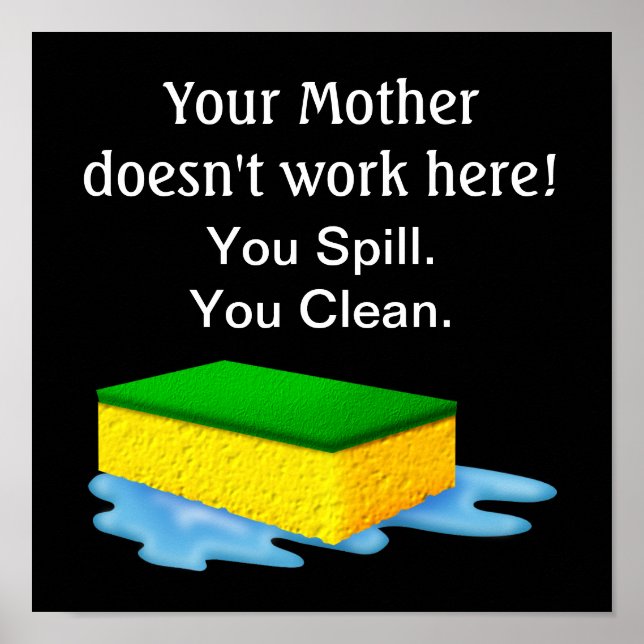 Your Mother Doesn't Work Here! - SRF Poster (Front)