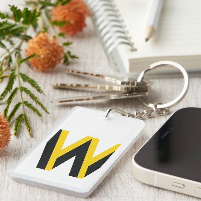 Your Motto Your Quotes Your Words Of Wisdom Key Ring (Front Right)