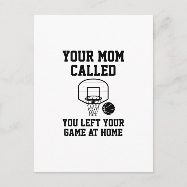 Your Mum Called Postcard (Front)