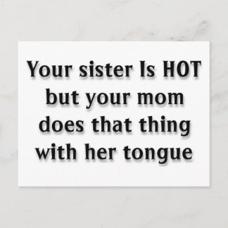 Your Mum Postcard