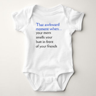 Your Mum Smells Your Butt Baby Bodysuit