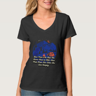 Your Mums So Fast Camping Mum Camper Mother Funny T-Shirt