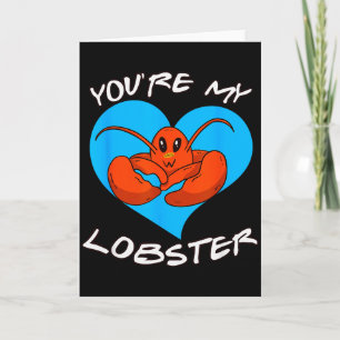 Your My Lobster Matching Couple Valentines Day Gif Card