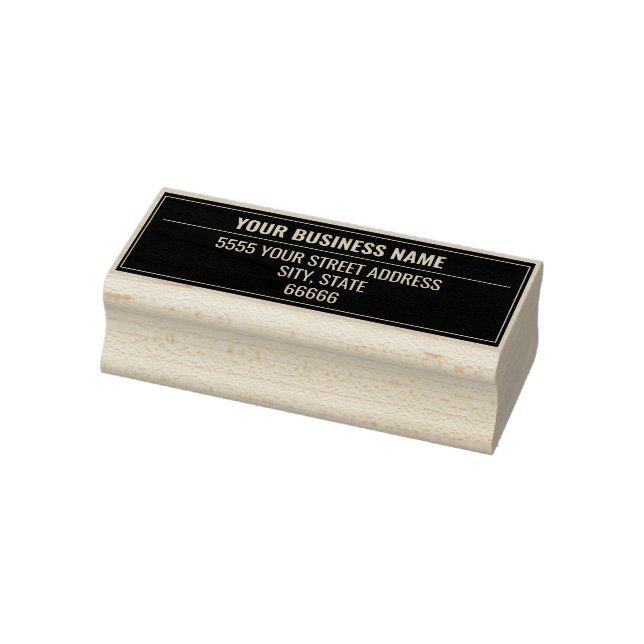 Your Name Address Colour Rubber Stamp Template (Stamp)