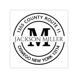 Your Name and Address Self-inking Stamp