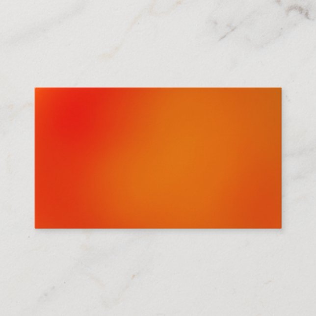 Your Name and Business Card (Front)