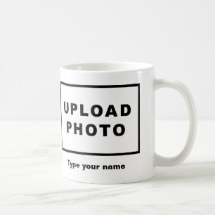 Your Name and Photo on White Mug