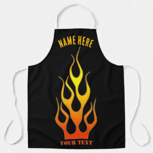 YOUR NAME and TEXT BBQ Apron