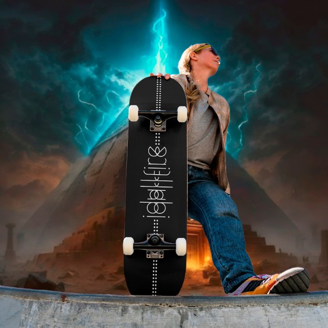 Your Name as Alien Glyphs Skateboard (Creator Uploaded)