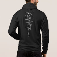 Your Name as Alien Glyphs Unique Black