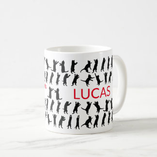 YOUR NAME Ask me about my cats Classic mug
