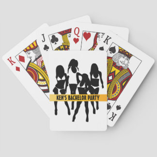 Your Name - Bachelor Party Playing Cards