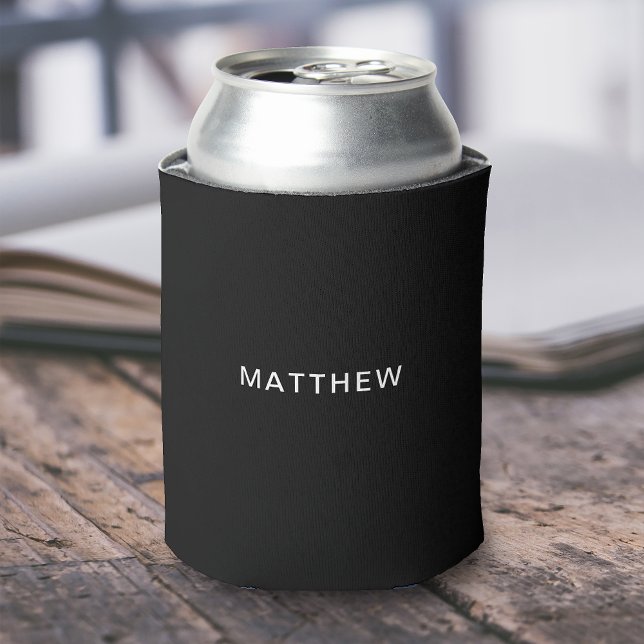 Your Name Black Can Cooler (Creator Uploaded)