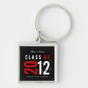 "your name" Class of 2012 Key-Chain Key Ring