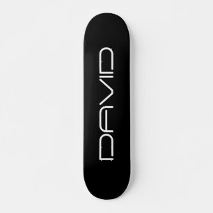 Your Name Cool Stylised Customisable Text Skateboard