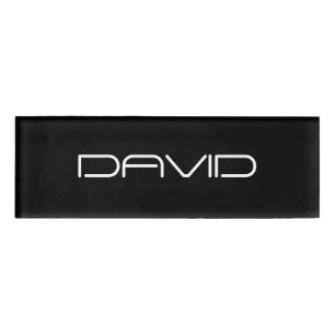 Your Name Cool Stylised Customisable Text Tag
