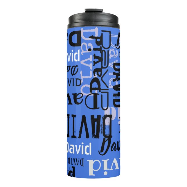 Your NAME Customisable Water Bottle Drinkware (Front)