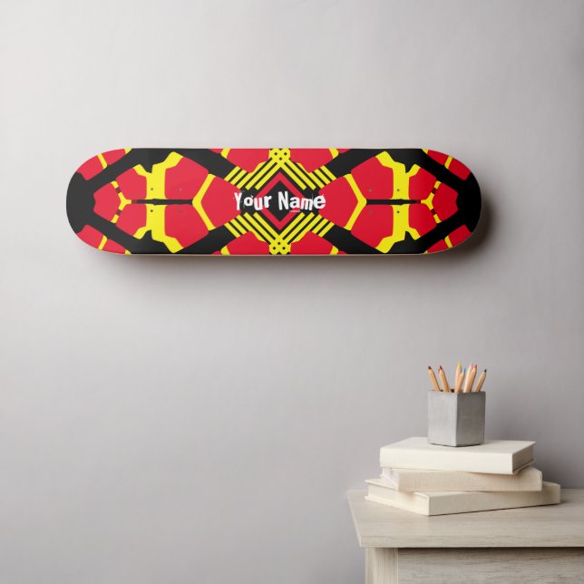 Your Name Customizable Skateboard (Wall Art (Horz))