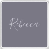 Your Name | Elegant Lavender Script on Hazy Purple