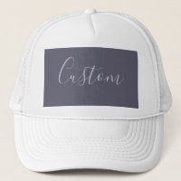 Your Name | Elegant Lavender Script on Hazy Purple