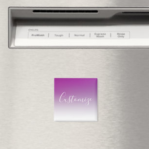 Your Name Elegant Script Magnet