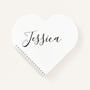 Your Name   Elegant Script Notebook