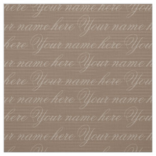 Your Name Fabric Personalised Name Fabrics