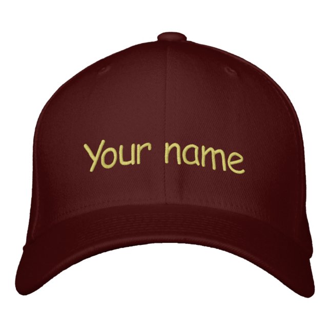 Your Name Hat (Front)