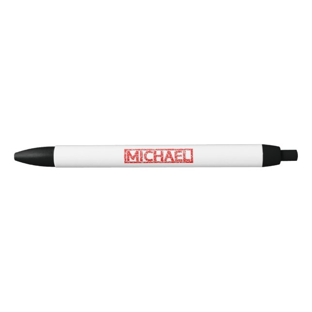 Your Name Here! Black Ink Pen (Front)