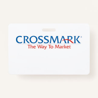 your name here crossmark ID badge