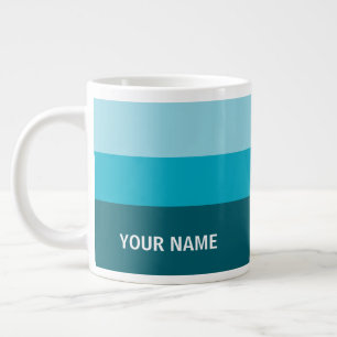 Your Name Here Customized Simple Stylish Coffee Large Coffee Mug
