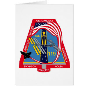 YOUR_NAME_HERE STS-119 Logo