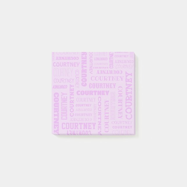 Your Name is All Over These Post-it Notes (Front)