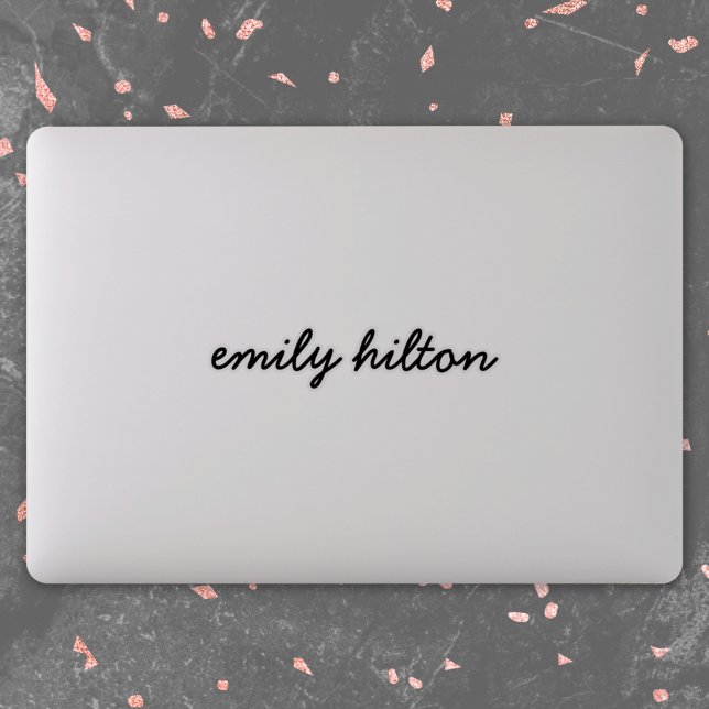 Your Name | Modern Handwritten Laptop (Creator Uploaded)